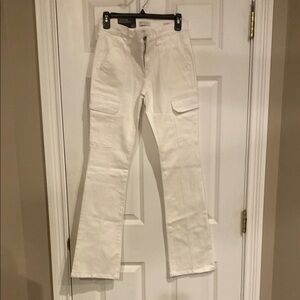Sofia by Sofia Vergara White Boot Cut Jeans
